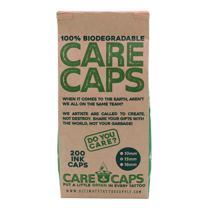 CARE CAPS - BIODEGRADABLE INK CAPS - 200/BAG