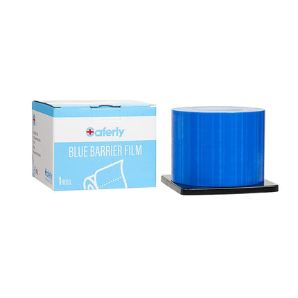 SAFERLY MEDICAL BLUE BARRIER FILM — 4" X 6" — ONE ROLL OF 1200 PERFORATED SHEETS