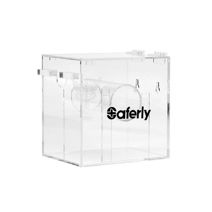 SAFERLY BARRIER FILM HOLDER WITH WALL MOUNT