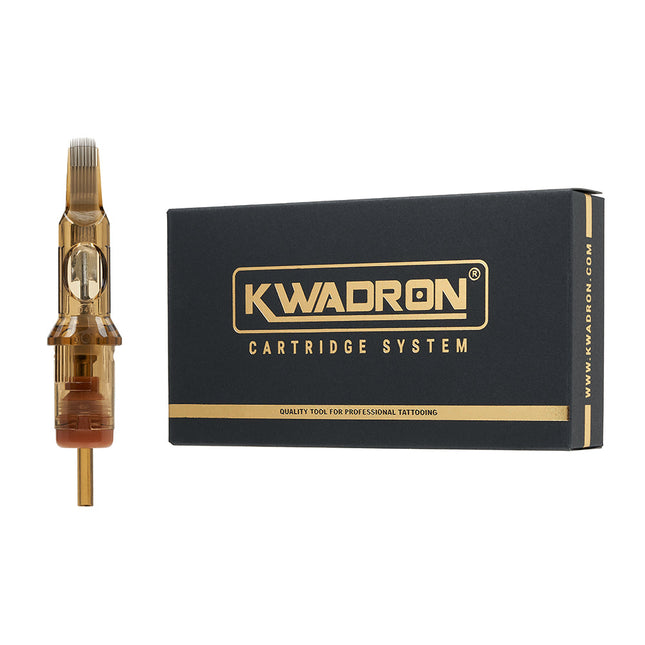 KWADRON CARTRIDGE - CURVED MAG SHADERS #12 MEDIUM TAPER