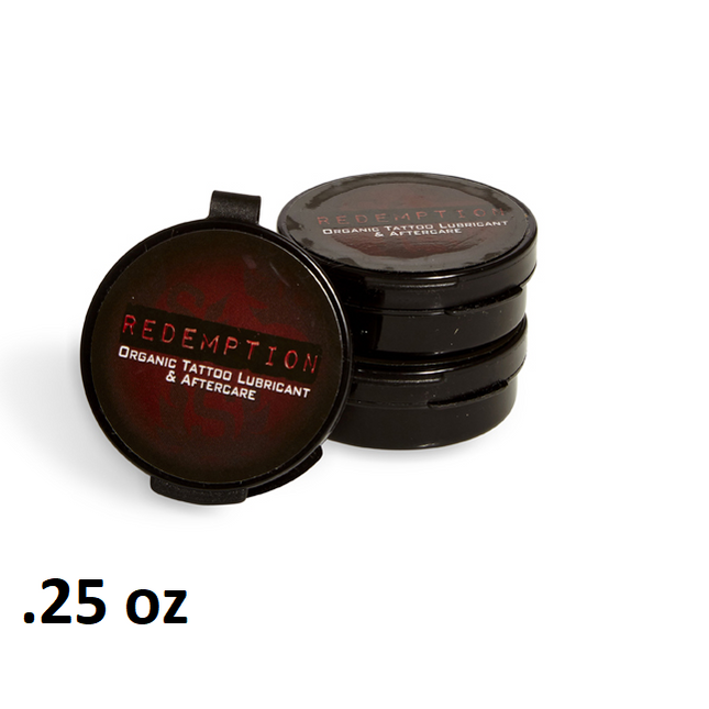 Redemption Organic Tattoo Lubricant and Aftercare — 0.25oz Flip-Top Tub