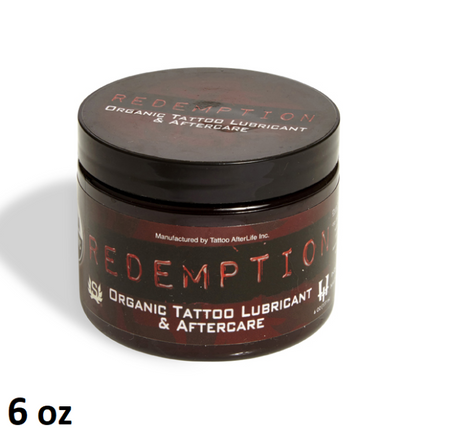 Redemption Organic Tattoo Lubricant and Aftercare — 6oz Jar