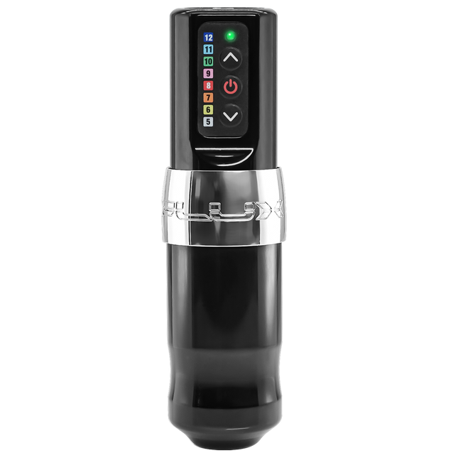 Spektra Flux Wireless Tattoo Machine - Chromium with PowerBolt