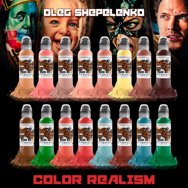 OLEG SHEPELENKO REALISM COLOR INK SET